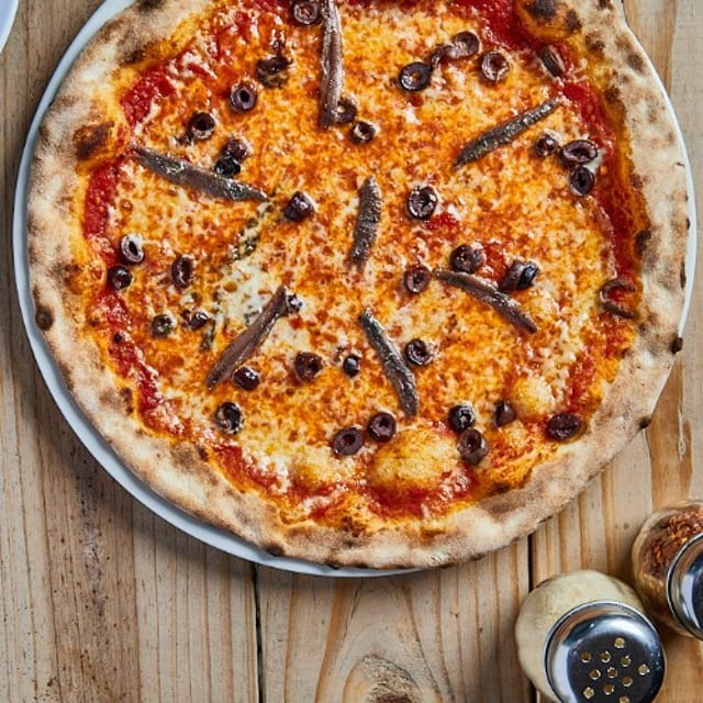 Anchovies Pizza.
