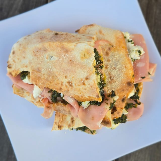 Mortadella Di Pistachio Panini.
